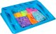 click4TOYS Piasek kinetyczny dla dzieci zestaw XXL zwierzątka dinozaury ZOO foremki 3D (5906708103256) 3