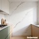 Heckermann Samoprzylepny panel ścienny Marmur Biały PCV Laminat Połysk 10szt 40x80cm Płytki 3D 13