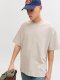 Jack & Jones Jack&Jones męska koszulka t-shirt JJEBARRON TEE SS O-NECK NOOS 12298906 MOONBEAM 2XL 6