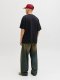 Jack & Jones Jack&Jones męska koszulka t-shirt JJEBARRON TEE SS O-NECK NOOS 12298906 czarny xs 4