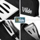 Vilde Zestaw 3 stalowych przyborów do grilla w etui 489424 3