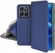 krainaGSM Etui Magnet Do Motorola G67 5G | G77 5G Zamykane Granatowe Futerał + Szkło 5