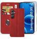 krainaGSM Etui Z Klapką Do Samsung A55 5G Zamykane Magnetyczne Skórzane + Szkło 9H 3
