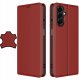 krainaGSM Etui Do Samsung A17 5G | A26 5G Skórzane Zamykane Magnetyczne + Szkło 9H 1