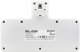 Blow 98-332# Rozgałęźnik ps-380 3-gniazda+2xusb+2xusb-c z lampką pir biały 3