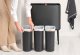 Kosz na pranie Brabantia Bo Touch Hi 3x11 l Confident Grey (233586) 3