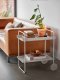 Zone Barki ogrodowe Wózek barowy na kółkach Soft Grey (26998) 8