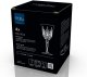 Carla Kieliszki ze szkła kryształowego Melodia 50 ml 4 sztuki 31133 5