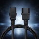 Qoltec Kabel zasilajšcy IEC C13 | C14 | 3x0.75mm2 | Czysta mied Cu | 2m (54630) 3