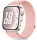 4kom.pl TECH-PROTECT Nylon HUAWEI WATCH FIT 3 / 4 / 4 PRO / 5 / 5 PRO Light pink 1