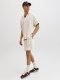 Jack & Jones Jack&Jones męskie szorty paski JPSTJAIDEN COBA STRIPE JOG SHORTS REG SN 12274413  Antique White Stripes L 6