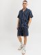 Jack & Jones Jack&Jones męskie szorty w paski JPSTJAIDEN COBA STRIPE JOG SHORTS REG SN 12274413 SKY CAPTAIN/STRIPES 2XL 6
