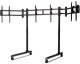 Next Level Racing Next Level Racing Floor stand | Tube Freestanding Triple Monitor Stand | Up to 3x43 " | Height adjustment, Tilt | Maximum weight (capacity) 50 kg | Black 1