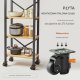 Royal Catering Kółka poziomujące 4 szt. 500kg obrotowe regulowane do stołu roboczego 6