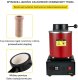 Weldline Piec do topienia metalu 3kg 1350W 1150C do złota i srebra 5