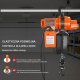 Aptel Wciągnik łańcuchowy elektryczny 1000kg 6m jednofazowy do warsztatu 6