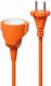 Gembird Kabel Power Extension 20M/ORANGE PC-186XOD-O-20M GEMBIRD PC-186XOD-O-20M (8716309134774) 2
