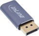 InLine USB Display Konverter DisplayPort do USB-C dwukierunkowy 8K 1