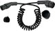 Kabel do ładowania samochodów InLine EV spiralowy kabel do ładowania samochodów 22kW Typ2 trójfazowy 3m 1