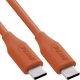 Kabel USB InLine USB-C - USB-C 2 m Pomarańczowy 1