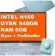 Laptop HP 17-cn3165ds / BS6W6UA / Intel N100 / 8GB / 640GB / Intel UHD / HD+ / Mysz / Podkładka / Win 11 / Niebieski 1