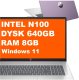 Laptop HP 17-cn3163ds / BS6Y5UA / Intel N100 / 8GB / 640GB / Intel UHD / HD+ / Win 11 / Fioletowy 1
