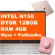 Laptop HP Stream 14-dq6015dx / B7FS4UA / Intel N / 4GB / 128GB / Intel UHD / HD / Win 11 / Mysz / Podkładka / Różowy 1