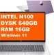 Laptop HP 17-cn3163ds / BS6Y5UA / Intel N100 / 16GB / 640GB / Intel UHD / HD+ / Win 11 / Fioletowy 1