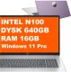 Laptop HP 17-cn3163ds / BS6Y5UA / Intel N100 / 16GB / 640GB / Intel UHD / HD+ / Win 11 Pro / Fioletowy 1