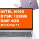 Laptop HP 17-cn3163ds / BS6Y5UA / Intel N100 / 4GB / 128GB UFS / Intel UHD / HD+ / Win 11 / Fioletowy 1