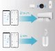 Tuya Sensor temperatury wilgotności 2xAAA biały ZigBee TUYA 4