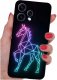krainaGSM Do Oppo Reno15 5G Wzory Silikonowe Matt Case + Szkło 9H 4