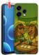 krainaGSM Do Oppo Reno15 5G Wzory Silikonowe Matt Case + Szkło 9H 1