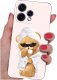 krainaGSM Do Oppo Reno15 5G Wzory Silikonowe Matt Case + Szkło 9H 4