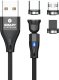 Smart Hardware Smart Hardware Kabel magnetyczny 3W1 3A 1M czarny 2