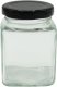 SHOPUJ.PL Pojemniki na przyprawy 24 szt Kwadratowe słoiki 120ml + 144 etykiety 2