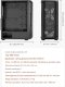 Obudowa SilentiumPC Obudowa PC gaming ATX mid tower ARGB szkło hartowane wysoki airflow 2