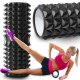 Fizyo Roller do masażu roler wałek z kolcami fitness crossfit twardy czarny 1