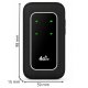 Router Rebel Comp na kartę SIM LTE WiFi Internet Modem 4G Przenośny na baterię" 5