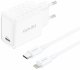 Ładowarka Foneng FONENG EU55 GaN PD 20W USB-C + kabel USB-C / Lightning biały 1