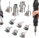 Techrebal Akcesoria do opalarek Dysza prosta krótka średnica 7mm długość 20mm 5