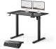 Biurko SENSE7 NOJO LIGHT Czarne 100 cm x 60 cm 1