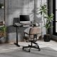 Biurko SENSE7 NOJO LIGHT Czarne 100 cm x 60 cm 2