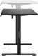 Biurko SENSE7 NOJO LIGHT Czarne 100 cm x 60 cm 10