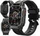 Smartwatch Diaway Smartwatch Zegarek Watch GPS Czarny Amoled Pro Rozmowy Sportowy Menu PL LTE Q80 1