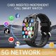 Smartwatch Diaway Smartwatch Zegarek Watch GPS Czarny Amoled Pro Rozmowy Sportowy Menu PL LTE Q80 7