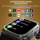 Smartwatch Diaway Smartwatch Zegarek Watch GPS Czarny Amoled Pro Rozmowy Sportowy Menu PL LTE Q80 9