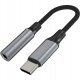Fixed Adapter z aluminium FIXED Link USB-C na 3,5mm jack space gray 1