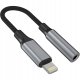 Fixed Adapter z aluminium FIXED Link Lightning na 3,5mm jack space gray 1