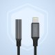 Fixed Adapter z aluminium FIXED Link Lightning na 3,5mm jack space gray 2